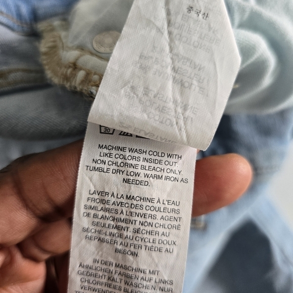 J. Crew Cropped Jeans Womens Sz 30 Clasic Vintage Blue Light Wash - Picture 9 of 16